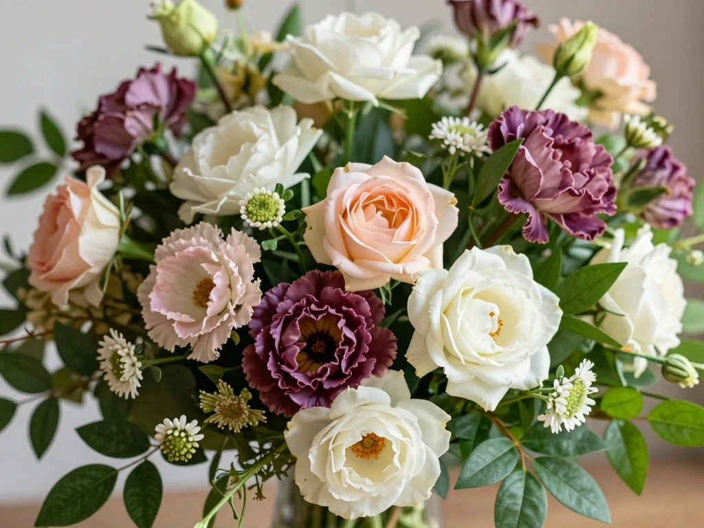Seasonal floral selections at Vordaloneikhikox
