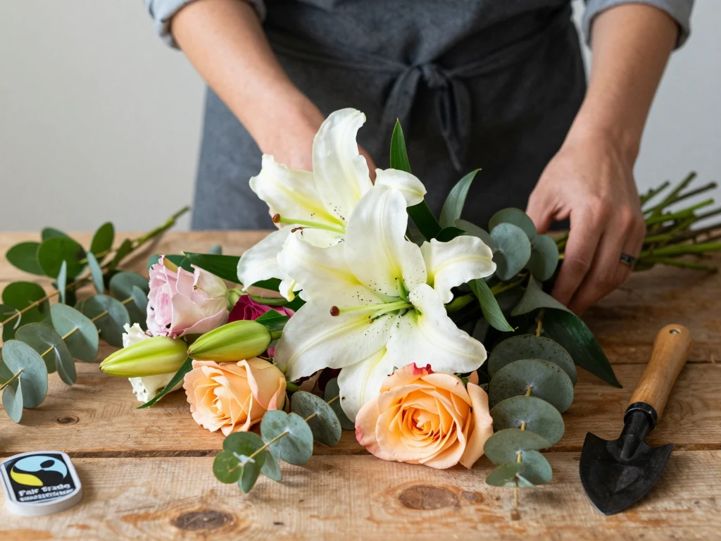 Sustainable floral sourcing and ethical practices at Vordaloneikhikox
